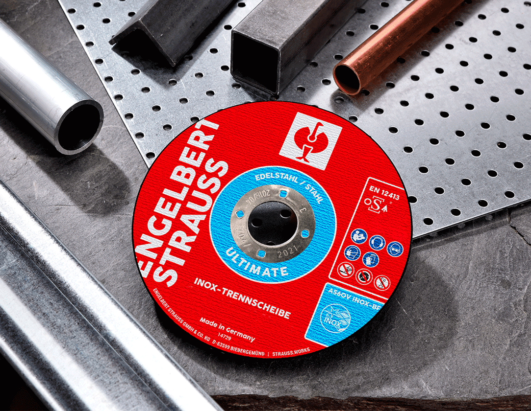 Cutting discs: e.s. Cutting disc test set 1