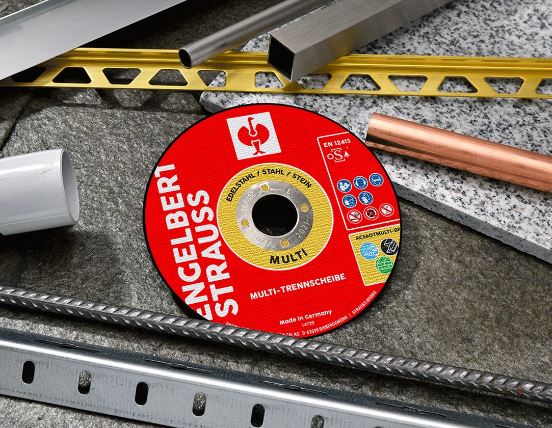 Cutting discs: e.s. Cutting disc test set 3