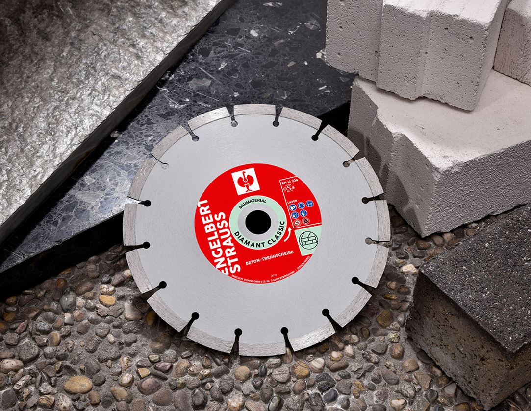 Cutting discs: e.s. Concrete cutting disc diamond classic