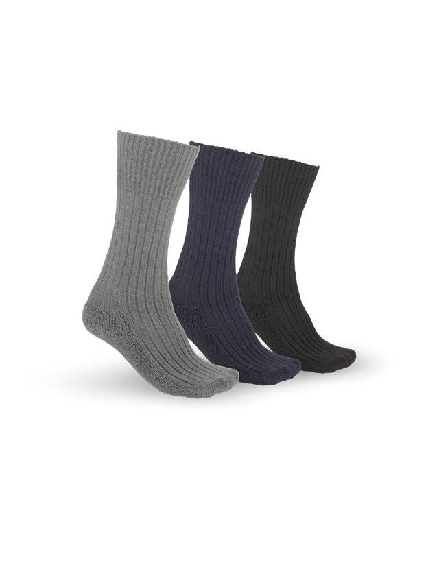 Socks: e.s. work socks Classic warm/x-high, pack of 3