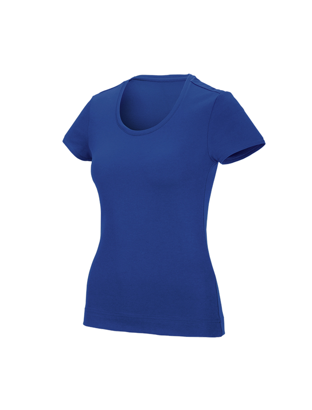 Shirts, Pullover & more: e.s. Functional T-shirt poly cotton, ladies' + royalblue 2