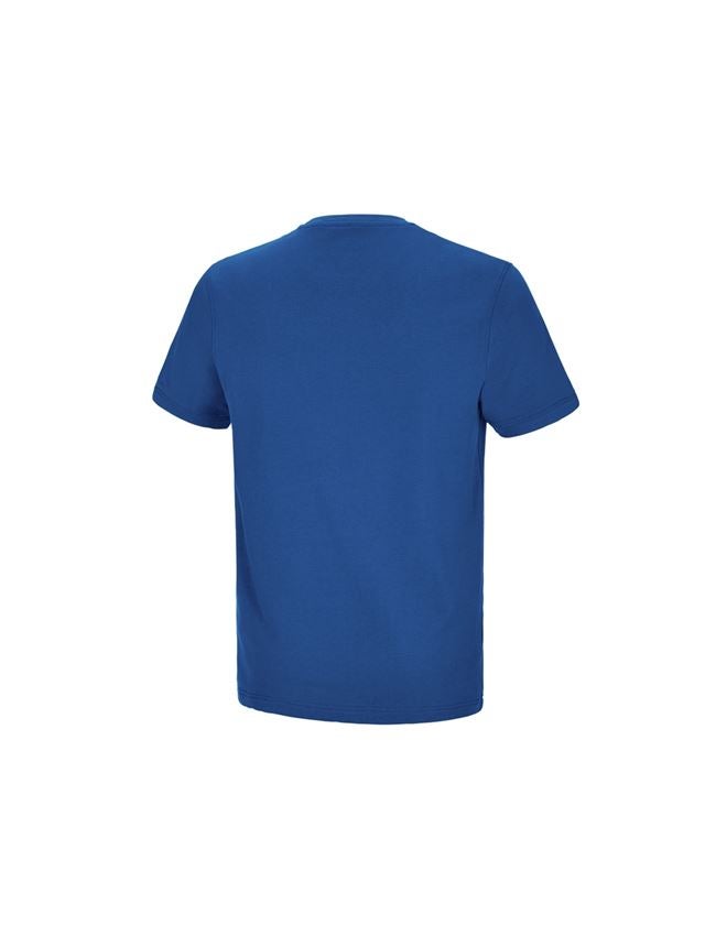 Shirts, Pullover & more: e.s. T-shirt cotton stretch Pocket + gentianblue 3