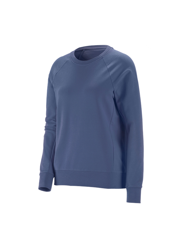 Topics: e.s. Sweatshirt cotton stretch, ladies' + cobalt 2