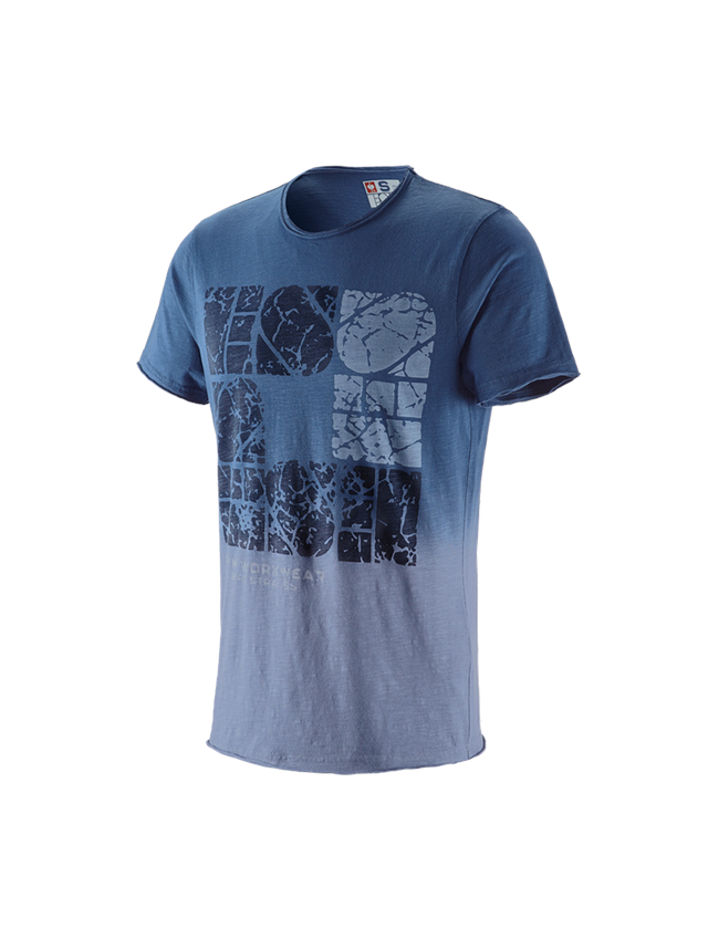 Shirts, Pullover & more: e.s. T-Shirt denim workwear + antiqueblue vintage