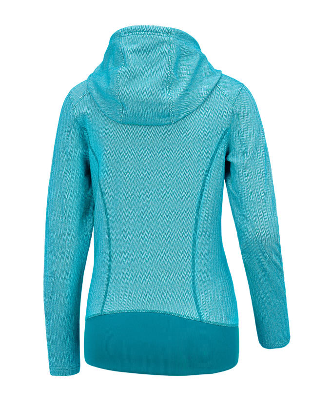 Topics: e.s. Functional hooded jacket herringbone, ladies' + ocean 4