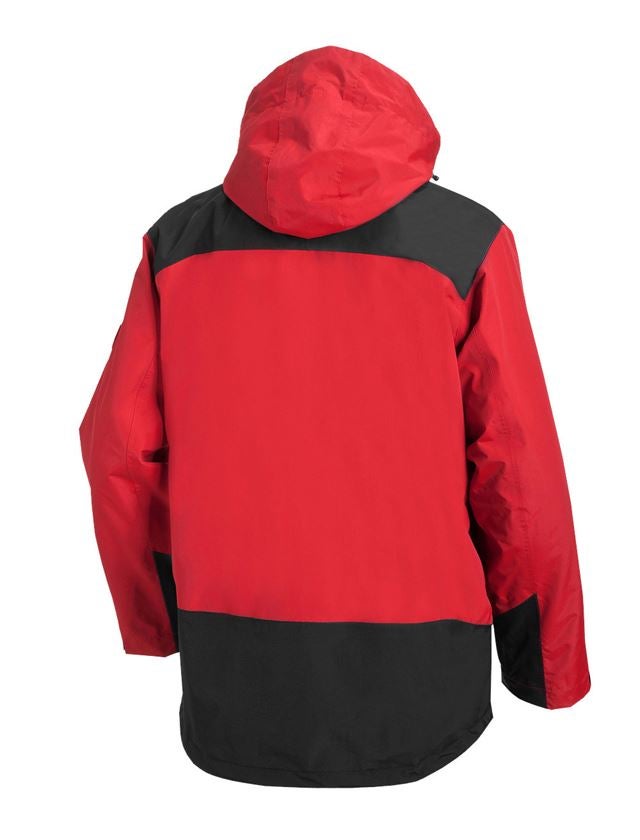 e.s. 3 in 1 functional jacket, men red/black | Strauss