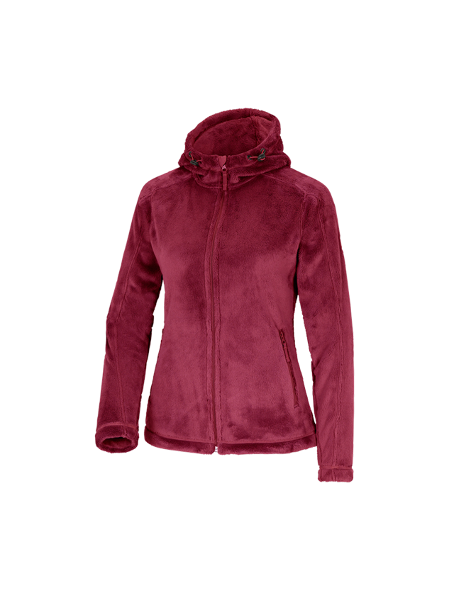 Work Jackets: e.s. Zip jacket Highloft, ladies' + ruby 2