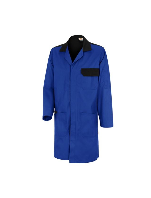 Healthcare |  Work Coats: STONEKIT Work Coat Odense + royalblue/black