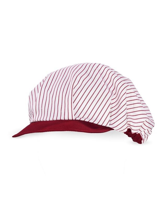 Accessories: Coverall Hat + white/bordeaux