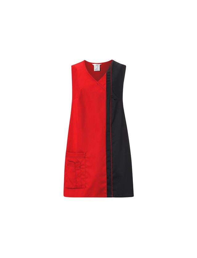 Aprons: Tabard Franziska + red/black