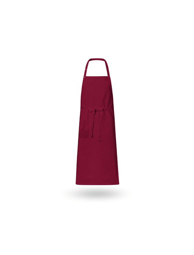 Aprons: Bib Apron Villach + bordeaux