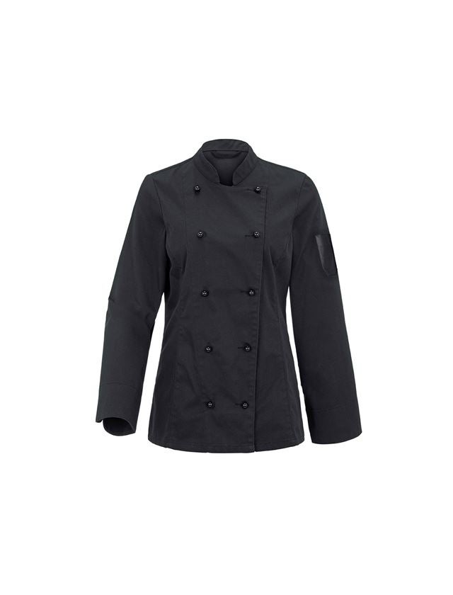 Shirts, Pullover & more: Women's chef jacket Darla II + black 2