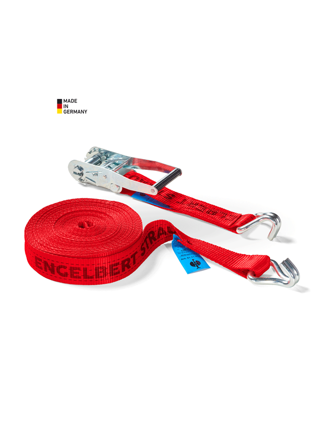 Tension straps: 2 Part Lashing strap with Ratchet + Hooks