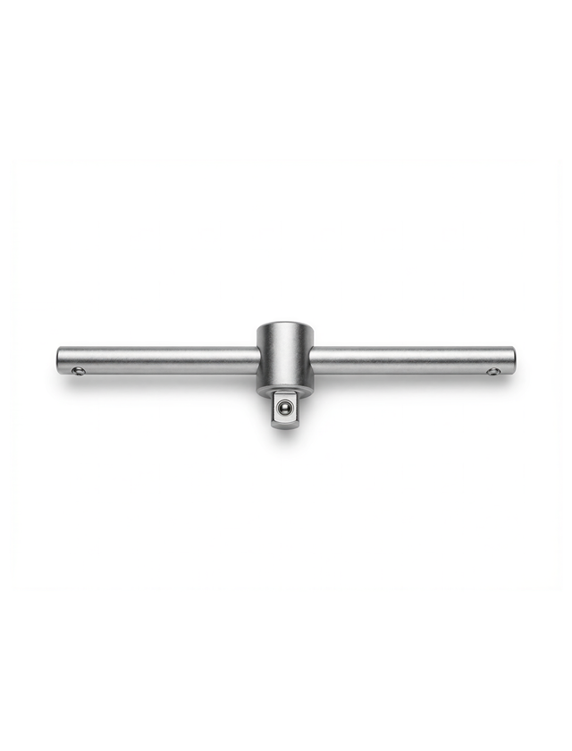 Socket wrench: e.s. Sliding handle 1/4