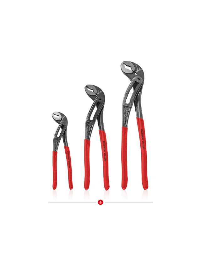Tongs: Set: Waterpump Pliers, 3-piece
