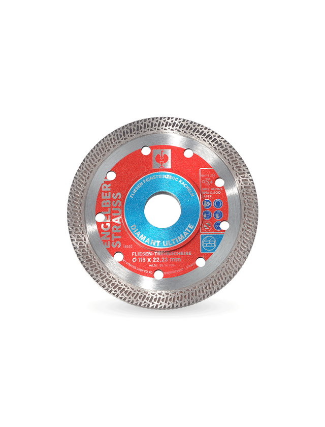 Cutting discs: e.s. Tile cutting disc diamond ultimate