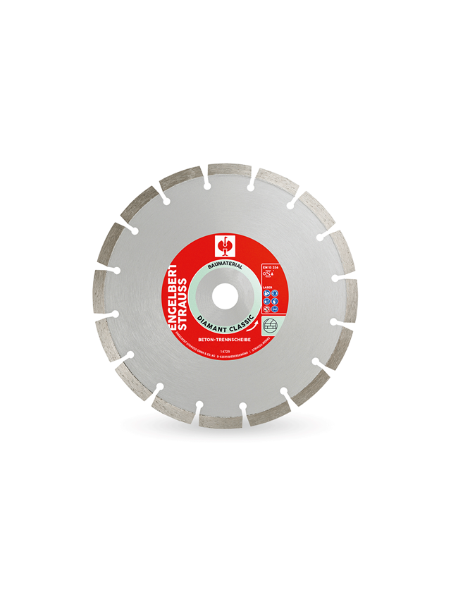 Offers of the month: e.s. Concrete cutting disc diamond classic