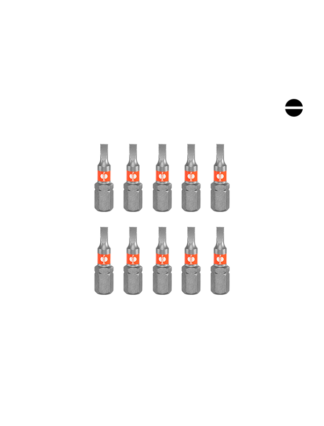 Bits: Bits Color, pack of 10, slotted