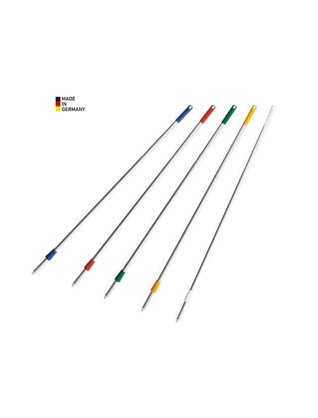 Brooms | Brushes | Scrubbers: Aluminium handle + red