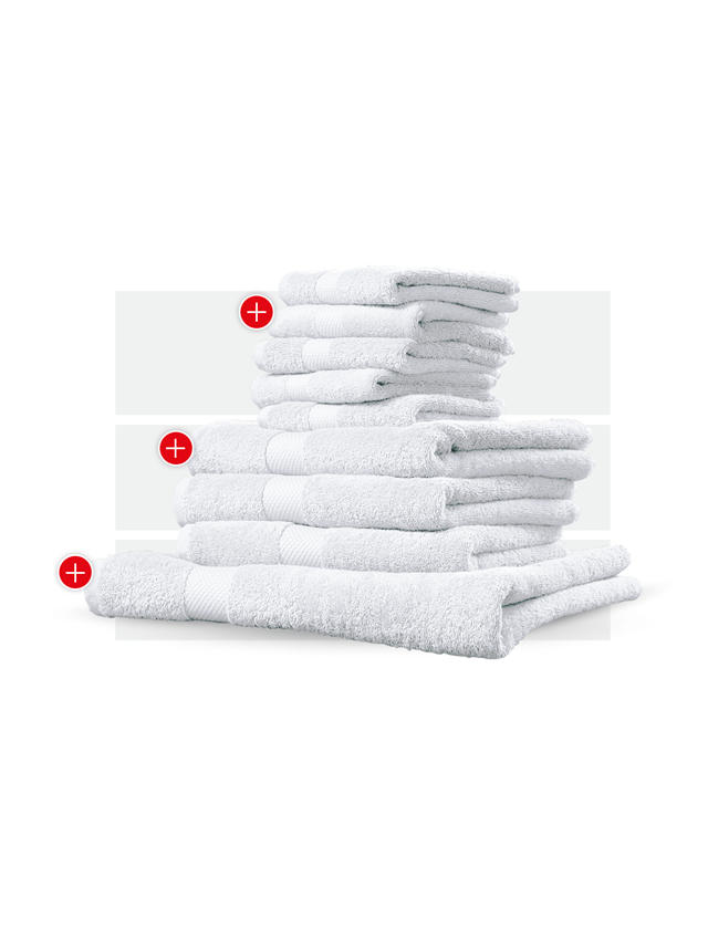 Large gifts: Towel premium gift set + white
