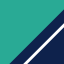 Colour icon, lagoon/navy/white
