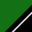 Colour icon, green/black/plaster