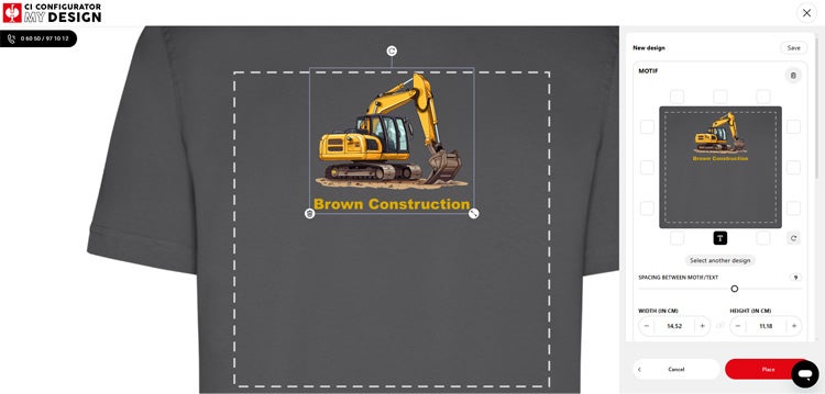 CI Configurator MYDESIGN