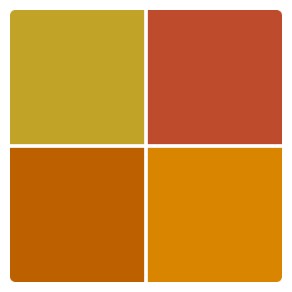 Orange tones

