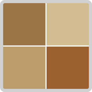 Brown tones
