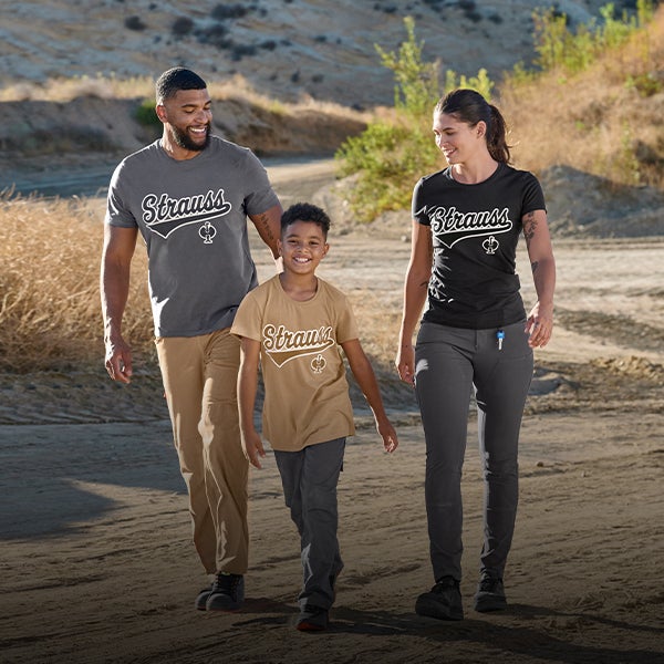 Ladies, men and boys in the new e:pic gear
