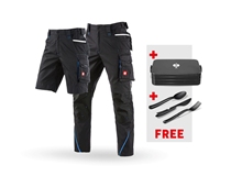 SET: Trousers + Shorts e.s.motion 2020